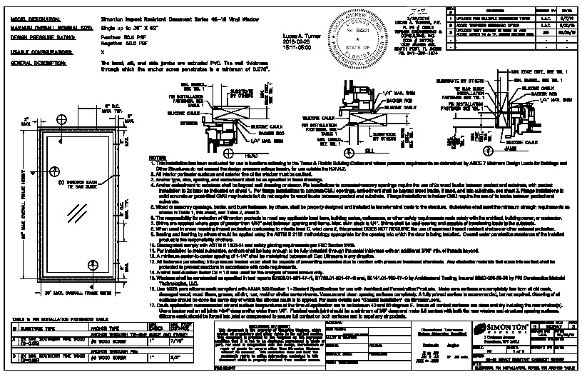 PR INSTL DOCS FL224 R16 II IN0547-R3