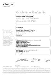 2020-05-28 CERTIFICATE OF CONFORMITY - HP22 HP22N AND HP22I-39468