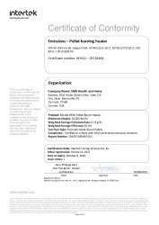 2021-10-08 CERTIFICATE OF CONFORMITY - WHI21 – 25702308 - HP40-64139