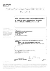 2023-09-13 FACTORY PRODUCTION CONTROL CERTIFICATE - NELSON STUD WELDING, INC. - ELYRIA, OH-51766