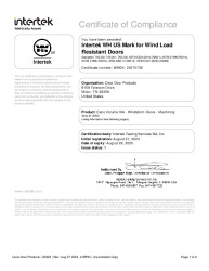 CERTIFICATE OF COMPLIANCE-20303