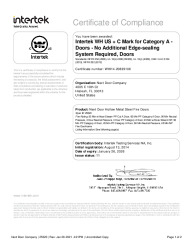 CERTIFICATE OF COMPLIANCE-25320