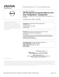 CERTIFICATE OF COMPLIANCE-25750