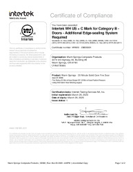 CERTIFICATE OF COMPLIANCE-30396