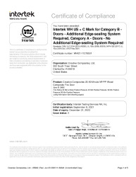 CERTIFICATE OF COMPLIANCE-35662