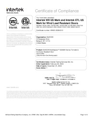 CERTIFICATE OF COMPLIANCE-67952
