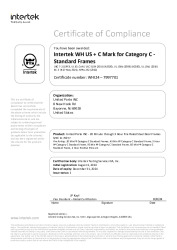 CERTIFICATE OF COMPLIANCE - WHI24-7997701-79977