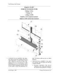 DESIGN NO CEJ 295 P PERIMETER FIRE BARRIER SYSTEM-13540