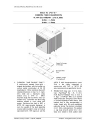 DESIGN NO CFD 510F CHEMICAL FUME EXHAUST DUCTS-18450
