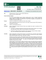 ESL-1342 - Intertec Prefabricated Composite Structural Panels