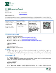 2586 Example ESR-2586 - Performance Standards and Qualification Policy for Wood