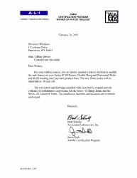 PR CERTIFICATE FL10160 R25 C CAC ACP-05 SIM 07-09-10-20 AND 08-09 -10 -20 FRAME