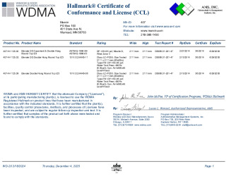PR CERTIFICATE FL10188 R15 C CAC MARVIN4071125 DH 2111X2111MMCCL