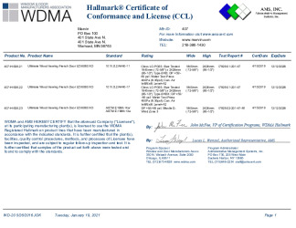 PR CERTIFICATE FL10191 R11 C CAC UWIFD IZ3 CCL 926.21.22.23