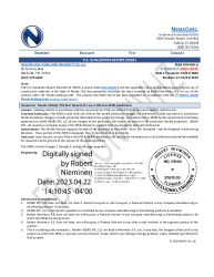PR TECH DOCS FL10264 R17 AE 2023 04 21 FINAL PEER-HSP-008.A UP-TPO FL10264-R17