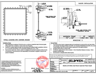 PR Instl Docs FL10338 R28 II D009404 (41622.1) - Siteline (W-5500) Clad Wood Casement Fixed Insash 72x84 DP50 - WZ3 (mono) FBC Installs 10-10-25 DSS