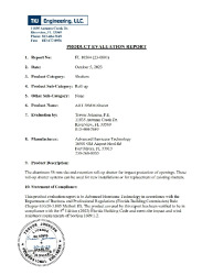 PR TECH DOCS FL10564 R7 AE EVALUATIONREPORT