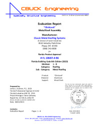 PR TECH DOCS FL10687 R6 AE 4 CLICKLOCK WOODDECK EVALREPORT 