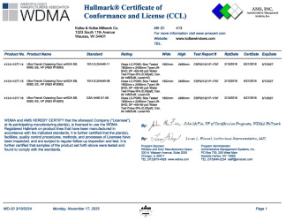 PR CERTIFICATE FL10765 R11 C CAC 25098 RECERT OF 15083-15084 EXTENSION