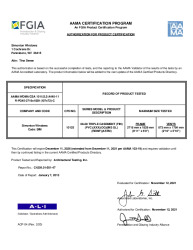 PR CERTIFICATE FL107 R30 C CAC 08-08 CS TRIPLE (10125) 107X72 PG45