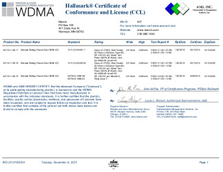 PR CERTIFICATE FL10956 R14 C CAC MARVIN4071128 17 18 19CCL