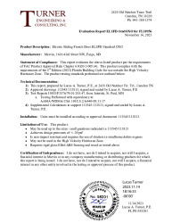 PR TECH DOCS FL10956 R15 AE EVALREPORT-ELSFD-STNDOXO
