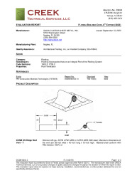 PR TECH DOCS FL11052 R5 AE DCSM15004.3 2023 FBC EVAL OFF-RIDGE VENT FINAL