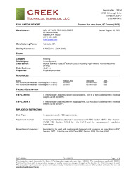 PR Instl Docs FL11098 R5 II GCP12003.4 2023 FBC Eval Tri-Flex Underlayments final