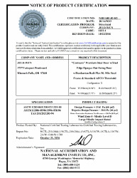 PR CERTIFICATE FL11136 R14 C CAC NI011401.02-R3