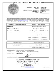 PR CERTIFICATE FL11136 R17 C CAC NI011574.04 - NI011574.05