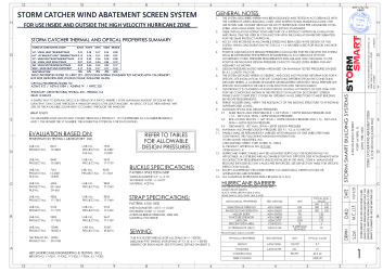 PR Instl Docs FL11291 R12 II Storm Catcher Installation Instructions