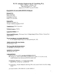 PR TECH DOCS FL11372 R5 AE EVALUATION REPORT WWS-145