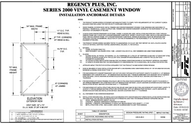 PR Instl Docs FL11410 R9 II RPLS0051 RevB Series-2000-Casement ss