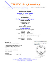 PR Instl Docs FL11422 R8 II 02 Classic or VictorianShingle WoodDeck EVALREPORT 