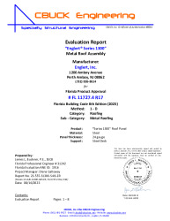 PR Instl Docs FL11727 R17 II 04 S1300 24g InsSteelDeck EVALREPORT 