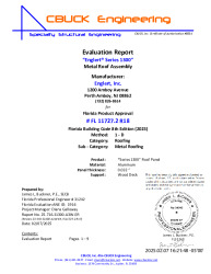 PR Instl Docs FL11727 R18 II 02 S1300 032Alum WoodDeck EVALREPORT