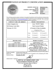 PR CERTIFICATE FL11821 R9 C CAC NI013032.02-R4 700-750 W-TRANSOM FIN