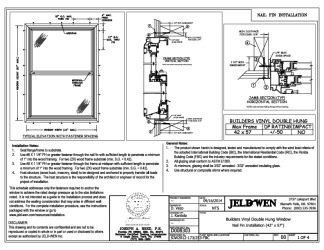 PR Instl Docs FL12290 R18 II Builders Vinyl DH DP50 FBC Installs 42x57 01-20-21 SEALED