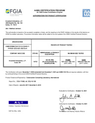 PR CERTIFICATE FL12398 R11 C CAC 16723