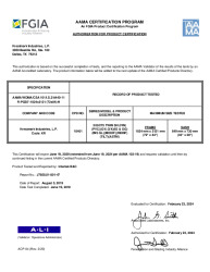 PR CERTIFICATE FL12398 R12 C CAC FL12398  R11  C  CAC  18401