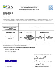 PR CERTIFICATE FL12398 R14 C CAC 12637