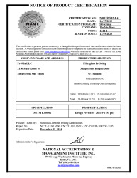 PR CERTIFICATE FL12463 R18 C CAC 12463.20 NI011595.02-R4