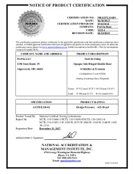 PR CERTIFICATE FL12463 R21 C CAC NI011572.15-R9