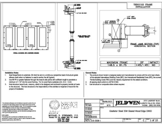 PR Instl Docs FL12509 R9 II D1000355 - Gladiator Steel ISW Glazed W.E. (includes SB installs) OXXO FBC Installs 8-8-23 - Sealed
