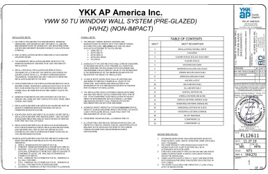 PR Instl Docs FL12611 R8 II YKK270 SS 2024-12-13