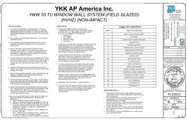 PR Instl Docs FL12611 R8 II YKK306 SS 2025-10-17
