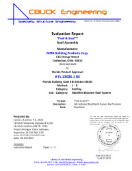 PR Instl Docs FL13025 R5 II 1 PS SteelDeck EVALREPORT