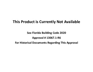 PR Instl Docs FL13067 R8 II Inst. Product Offering (13067.1)