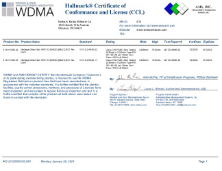 PR CERTIFICATE FL13091 R10 C CAC CCL 23021 RECERT 12166