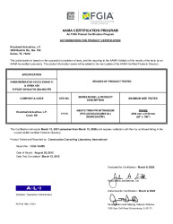 PR CERTIFICATE FL13195 R8 C CAC 17174